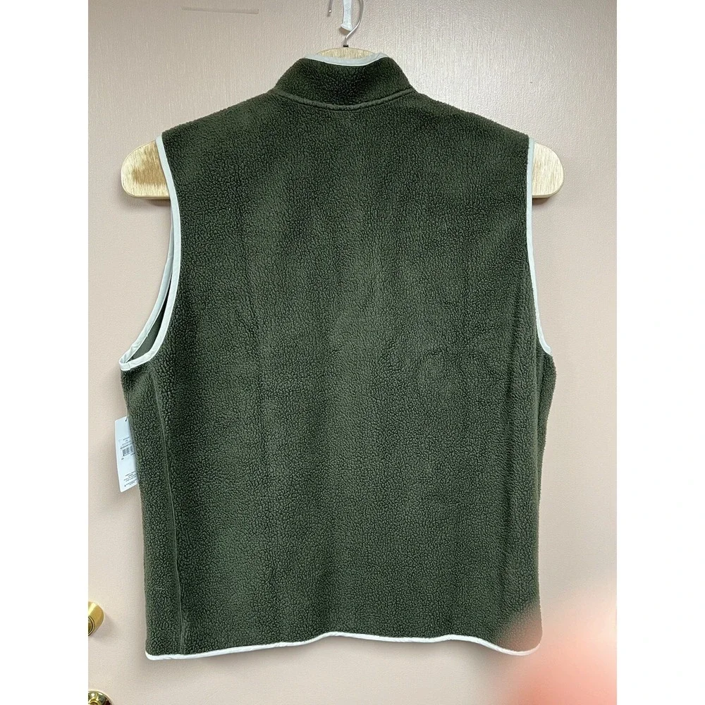 Hurley Midland Burrito Full Zip Fleece Vest Mens Size XXL‎ NWT
